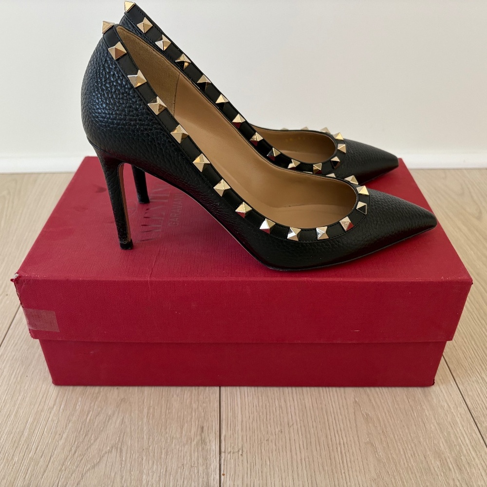 Valentino Rock Stud Pumps